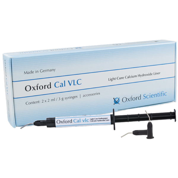 Oxford Cal VLC šviesoje kietėjantis Kalcio hidroksido pamušalas