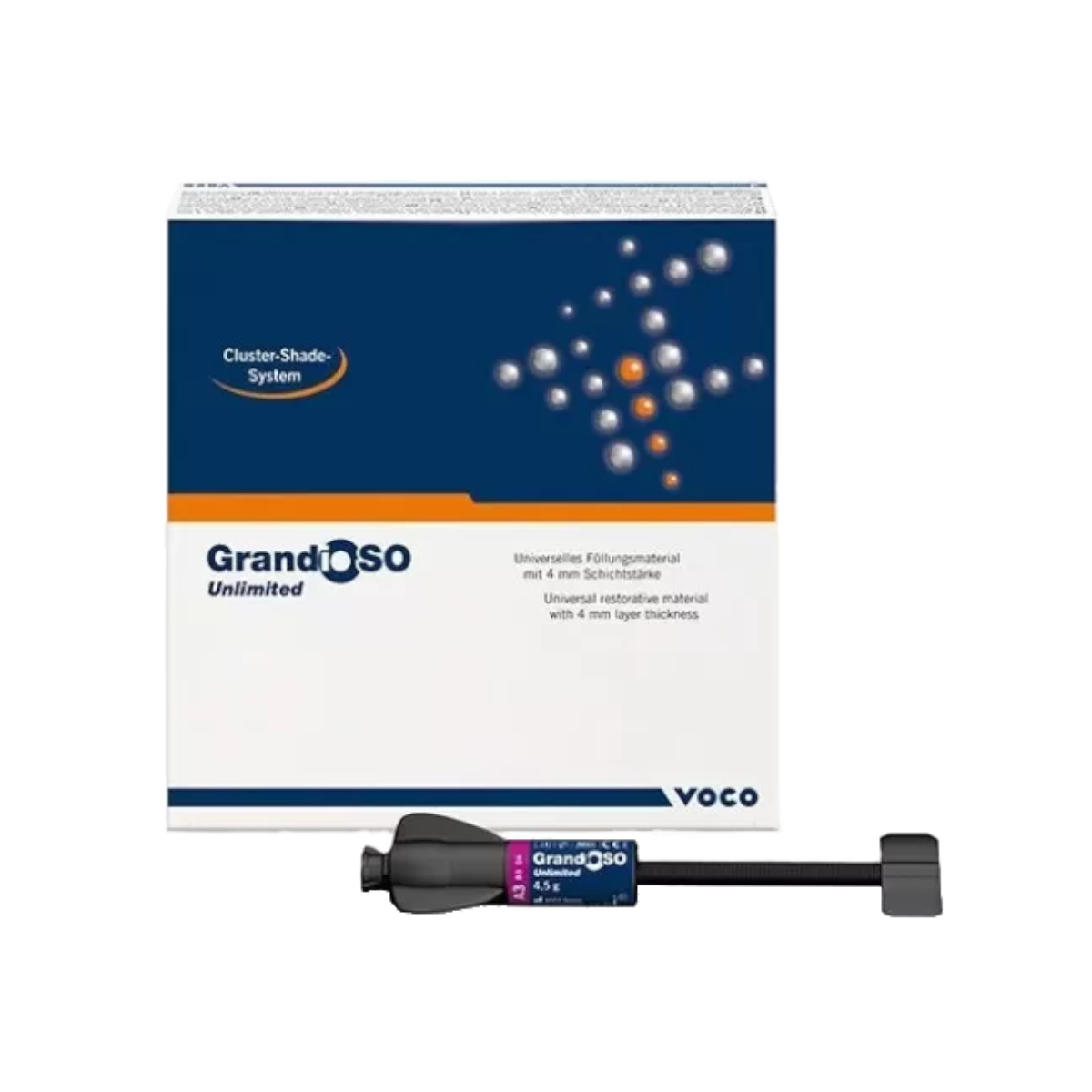 GrandioSO Unlimited - set syringe 5 x 4.5 g